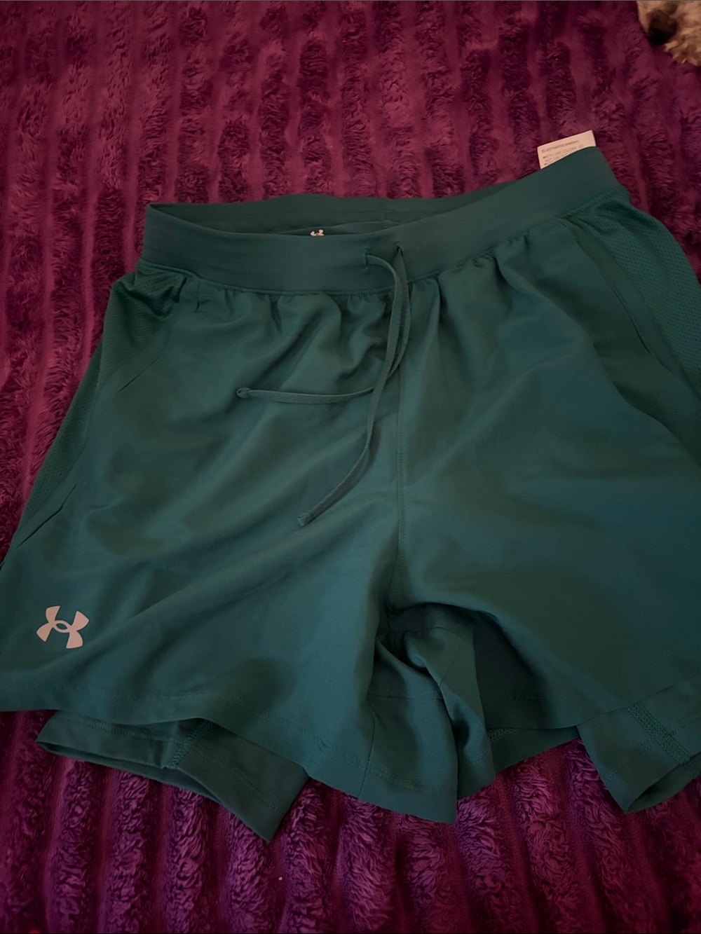 Under Armour Women's Teal Green Athletic Shorts
